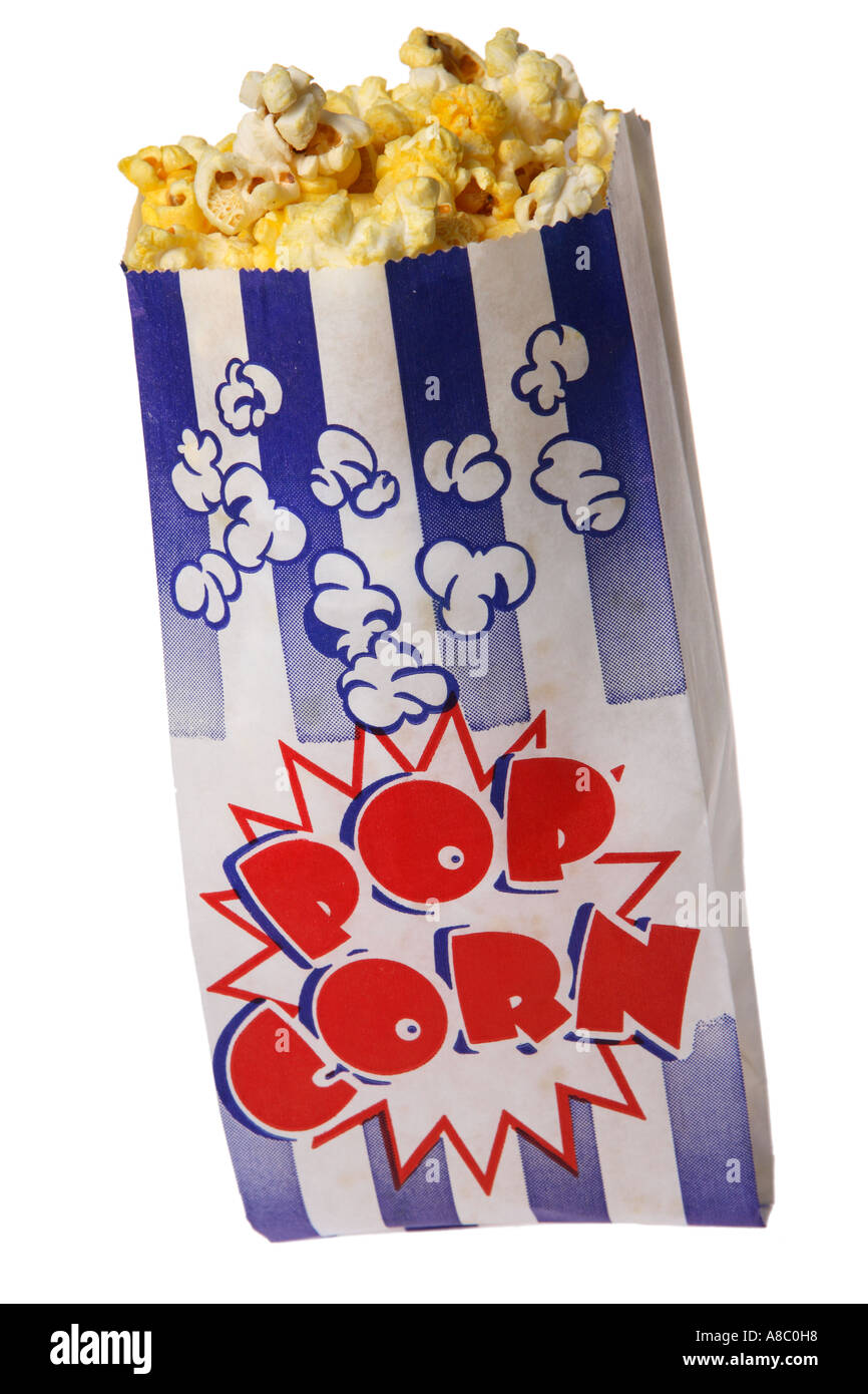 Popcorn Stockfoto