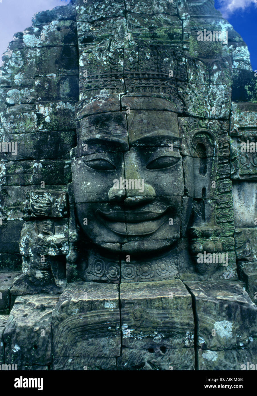 Avalokiteshvara, Bayon, Kambodscha Stockfoto