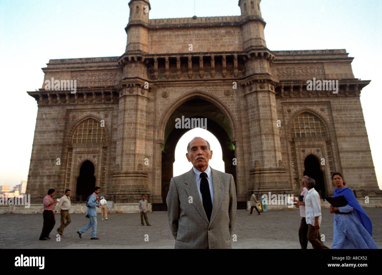 F.c. Kohli, stellvertretender Vorsitzender der Tata Consultancy Services gilt als der "Großvater des indischen Software." Rentner im Jahr 2000 Stockfoto