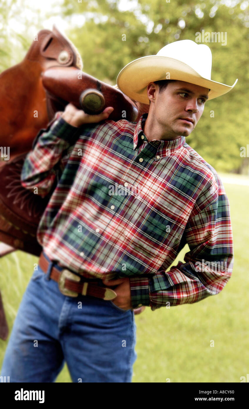 Cowboy Stockfoto