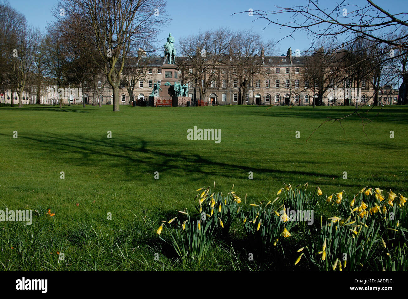 Charlotte Square, Edinburgh, Schottland Stockfoto