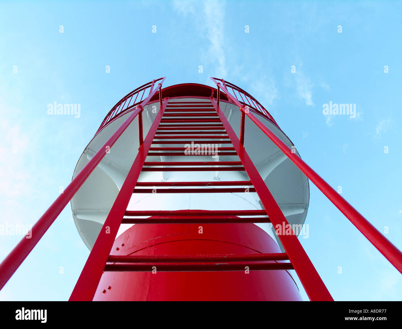 Treppenhaus zum Himmel Stockfoto