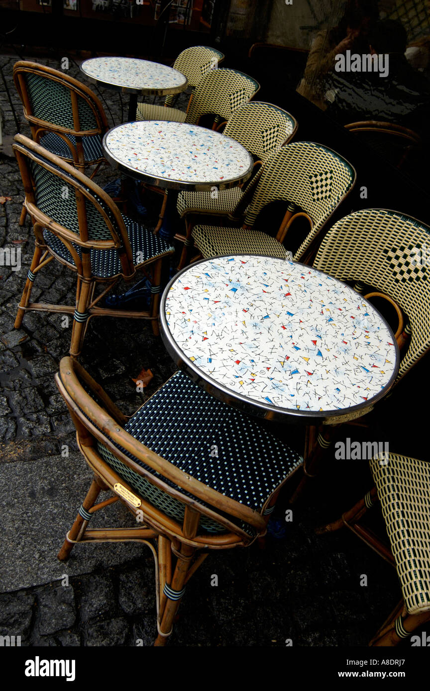 Cafe in Paris Stockfoto