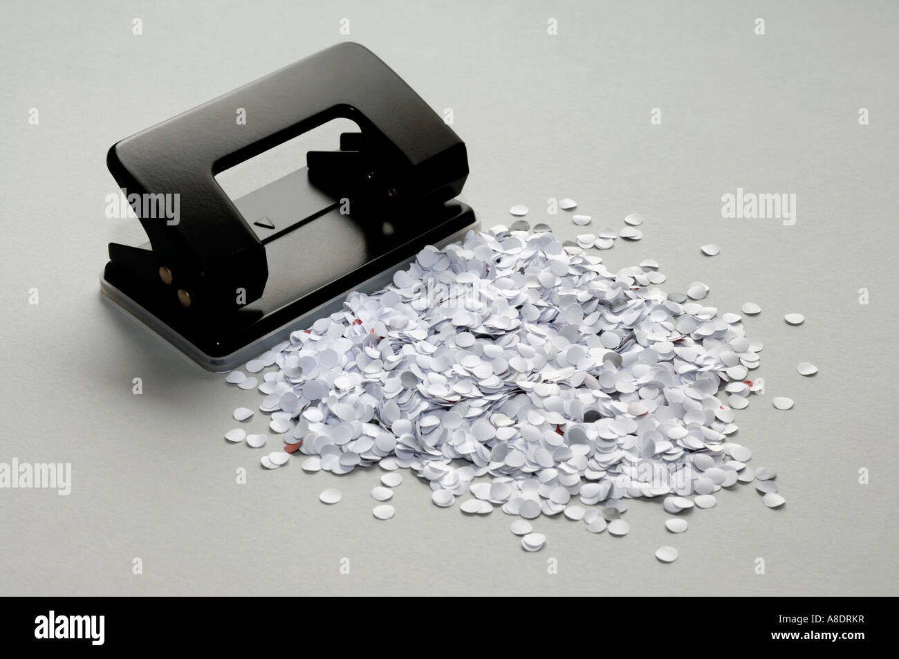 Büro-Locher Stockfoto