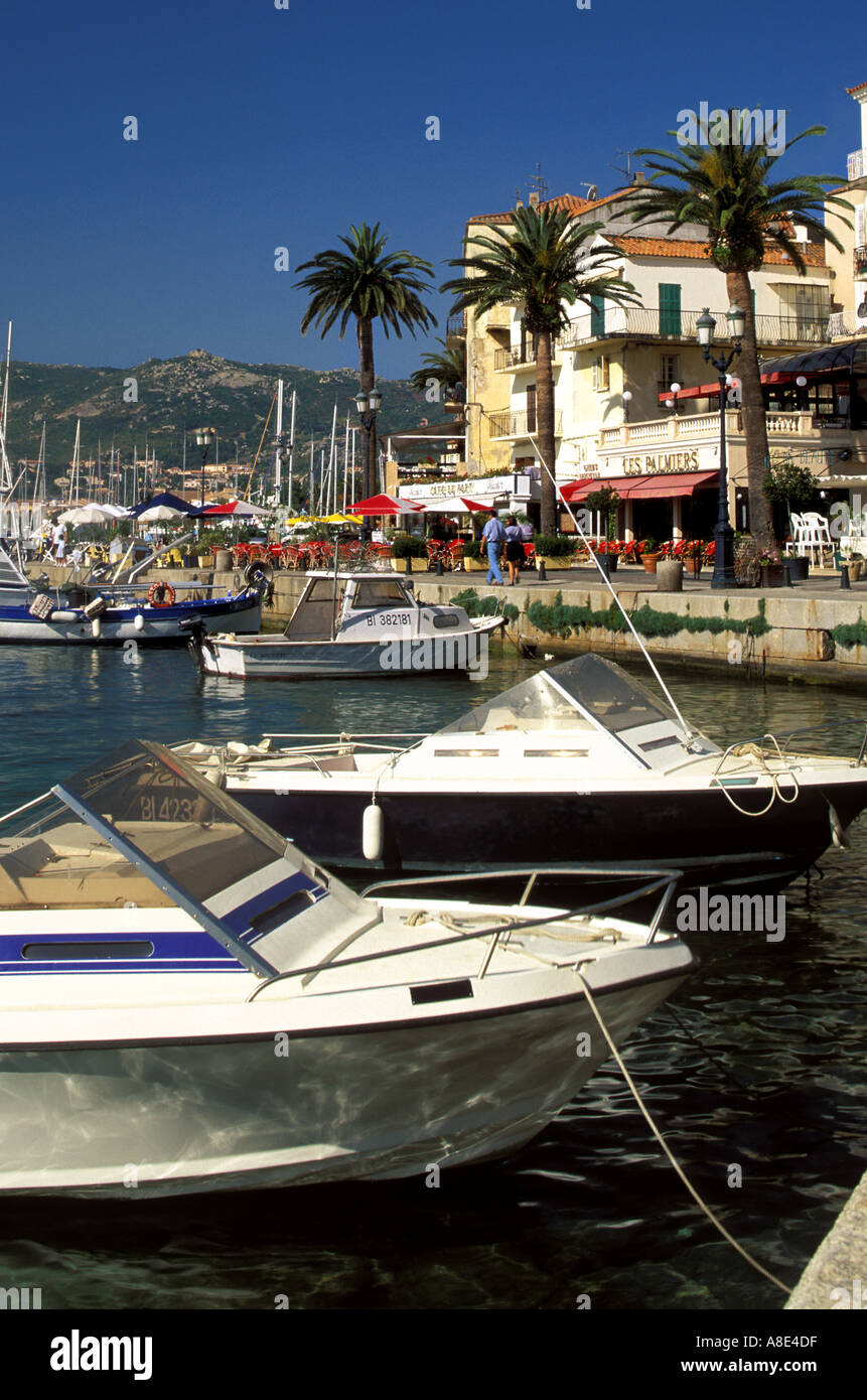 Calvi Korsika Französisch Mittelmeer Insel Europa Stockfoto