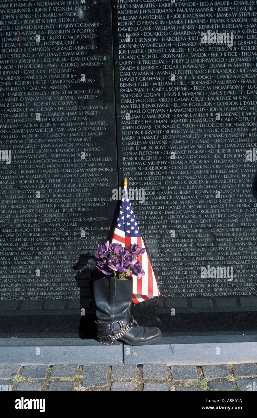 Vietnam-Krieg-Memorial Washington Stockfoto