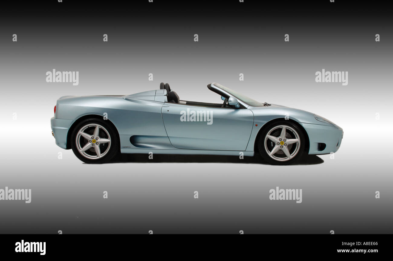 Ferrari 360 Spyder Stockfoto