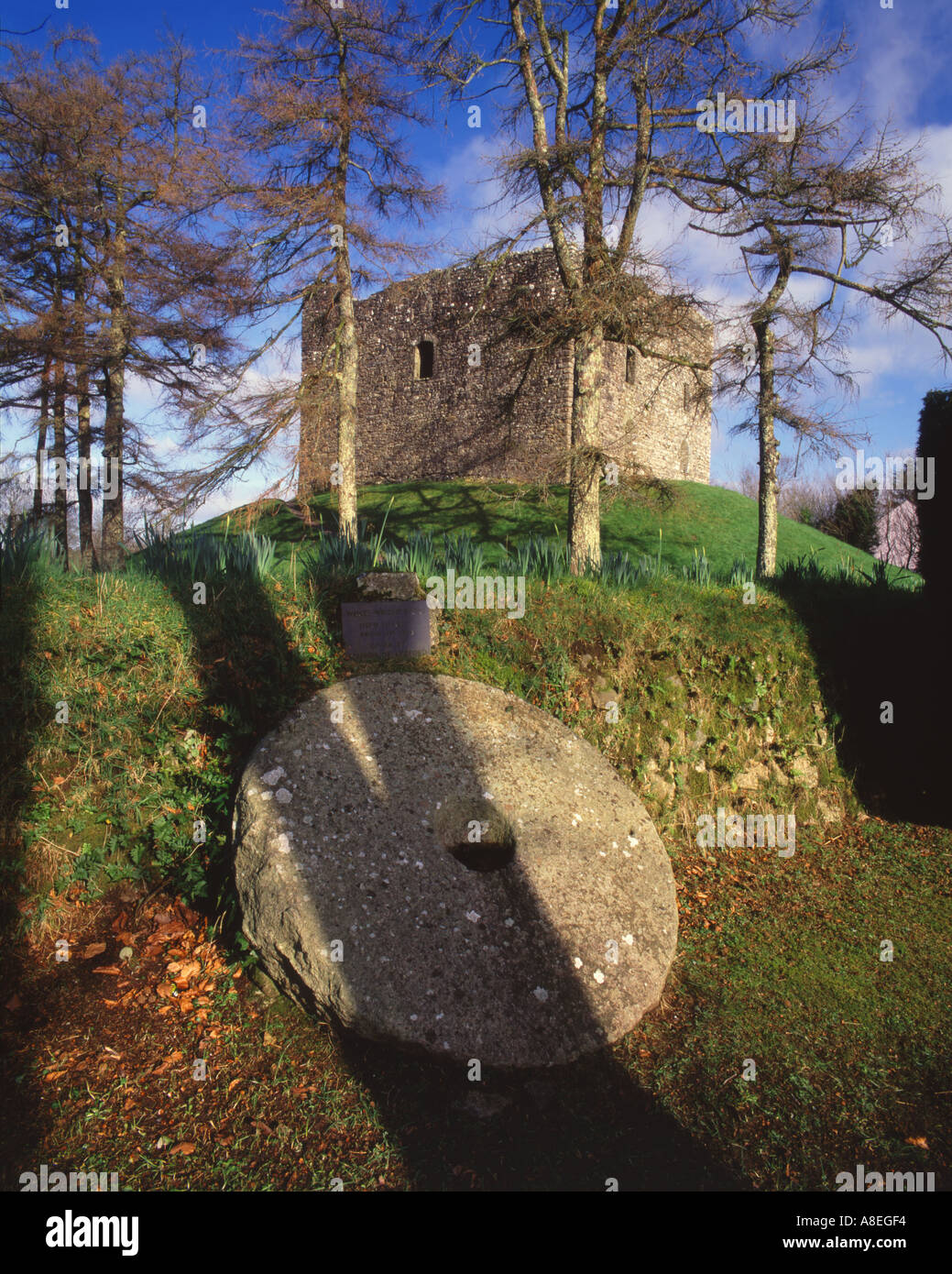 Lydford Schloß Devon UK Stockfoto