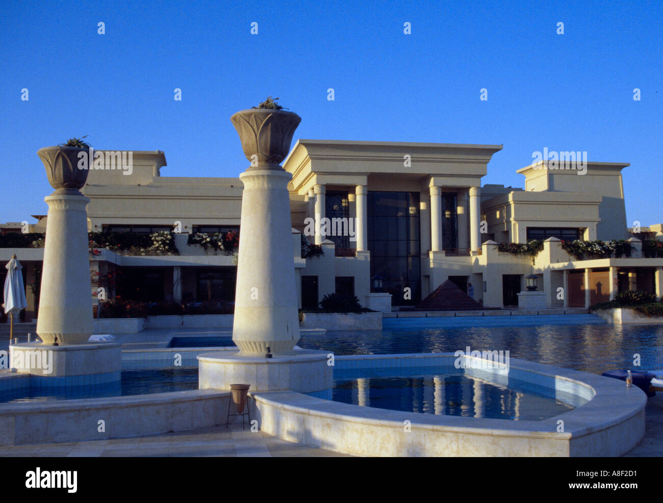 Sheraton Hotel Soma Bay-Rotes Meer-Ägypten Stockfoto