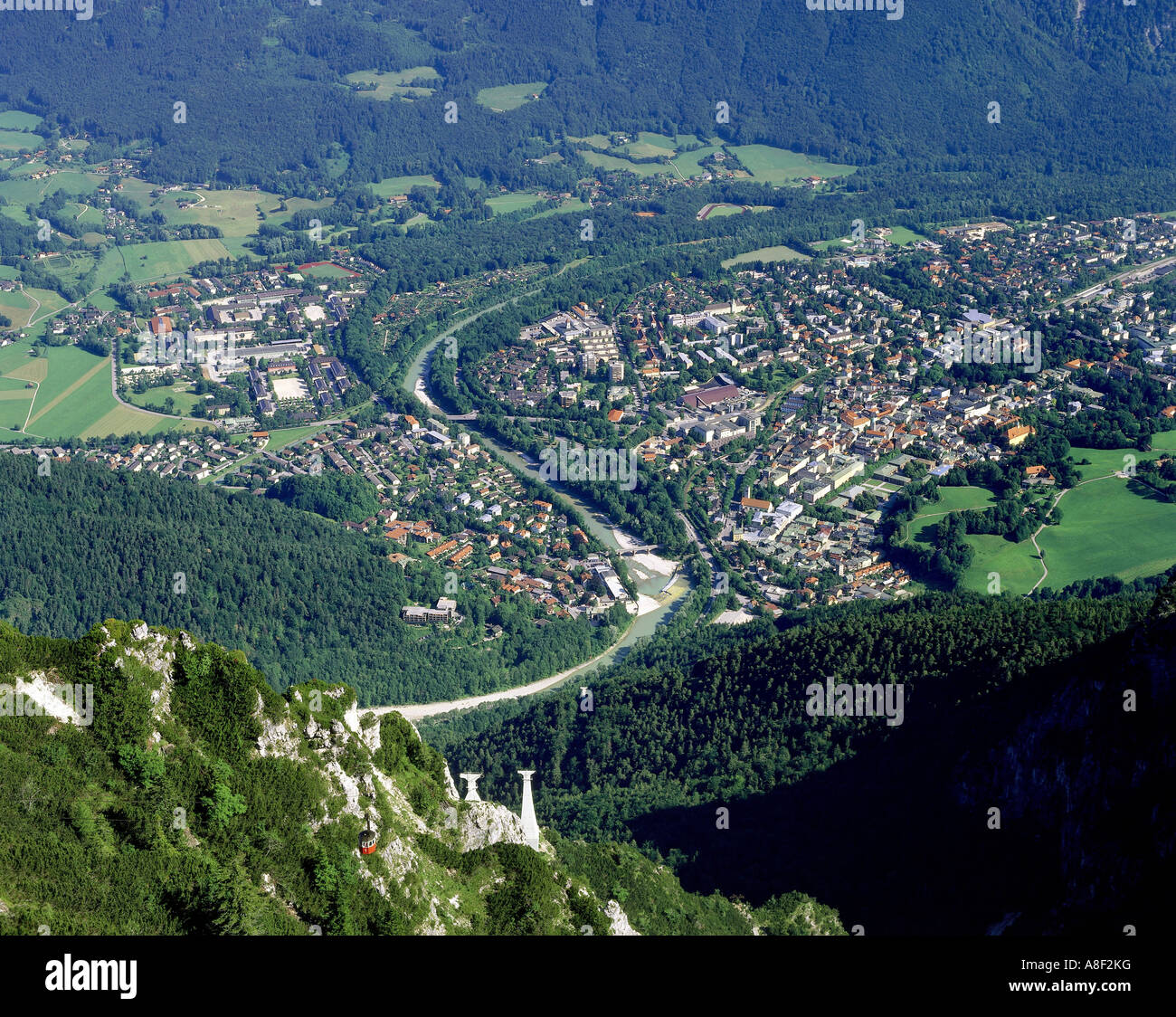Luftaufnahme bad reichenhall Fotos und Bildmaterial in hoher