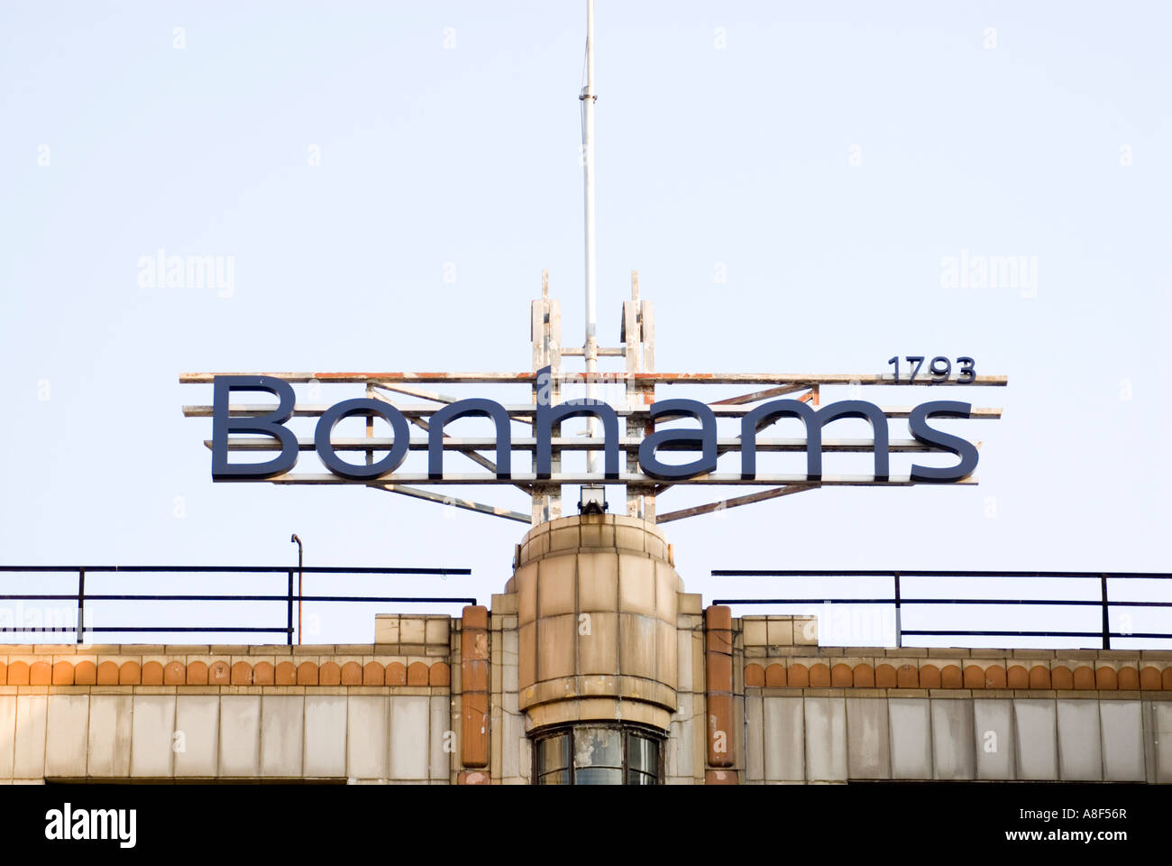 Auktionshaus Bonhams London England UK Stockfoto