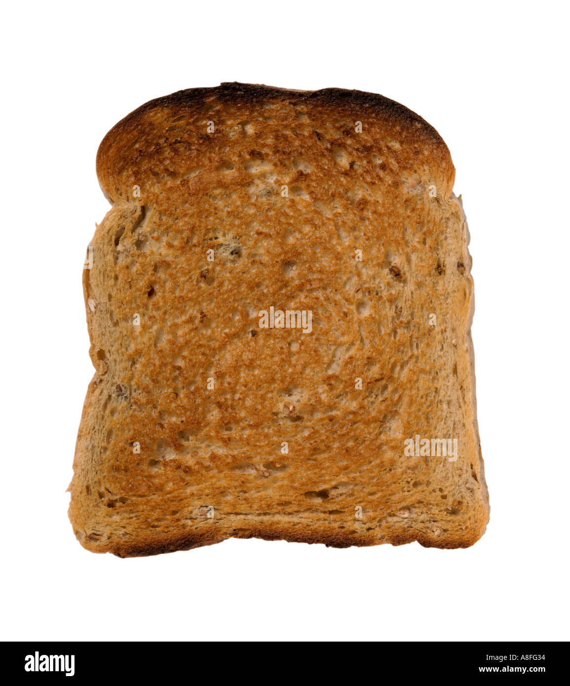 Scheibe trocken toast Stockfoto