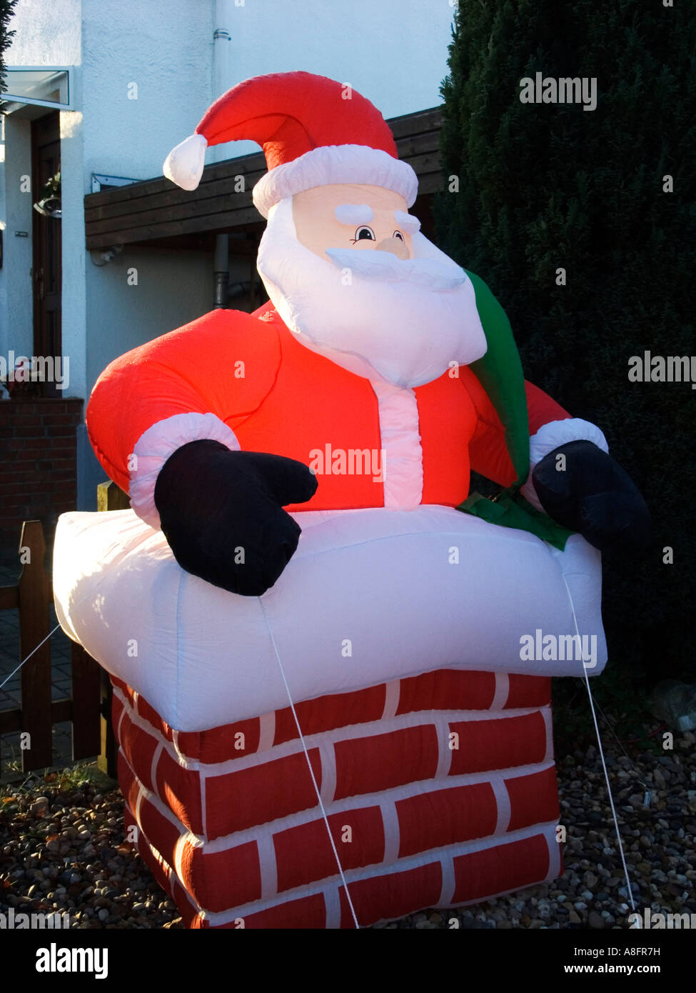Santa Claus Figur Weihnachten Deutschland Stockfoto