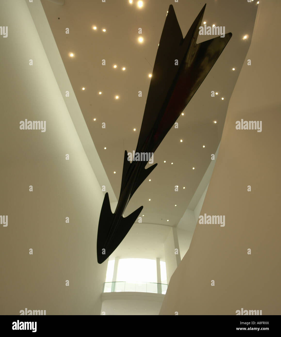 Innenraum der Kunst der moderne München Bayern Deutschland Stockfoto