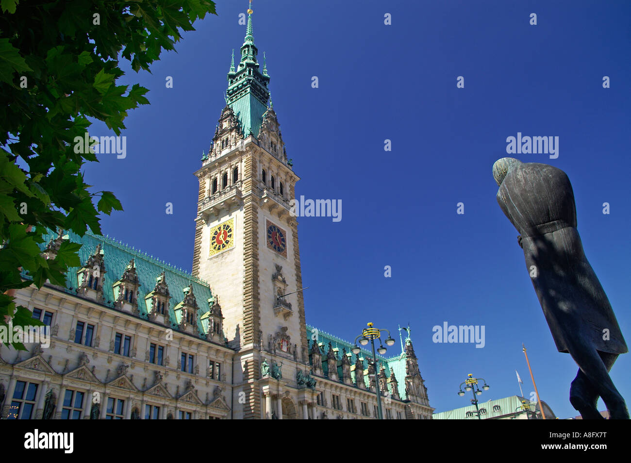 Rathaus Rathaus Hamburg Stockfoto