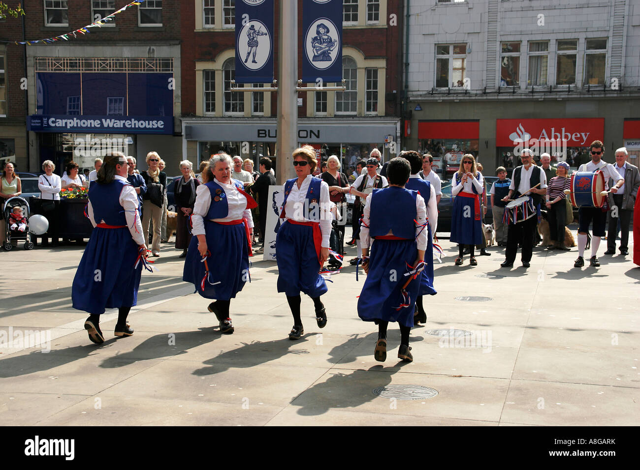 Morpeth Northumbrian Gathering 14. April 2007 Stockfoto