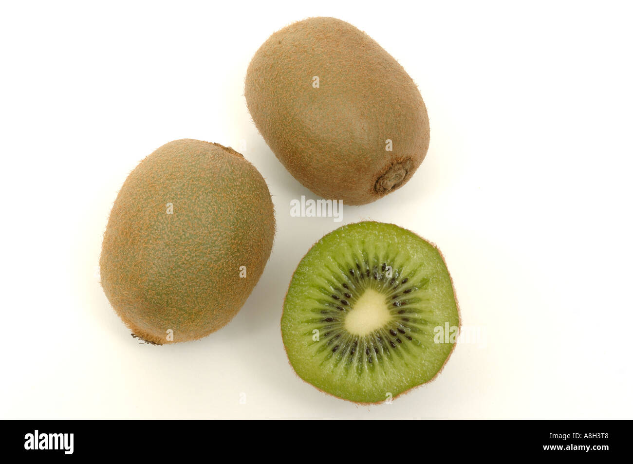 Kiwi Frucht Supermarkt gekauft und in einem normalen Geschäft Zustand Stockfoto