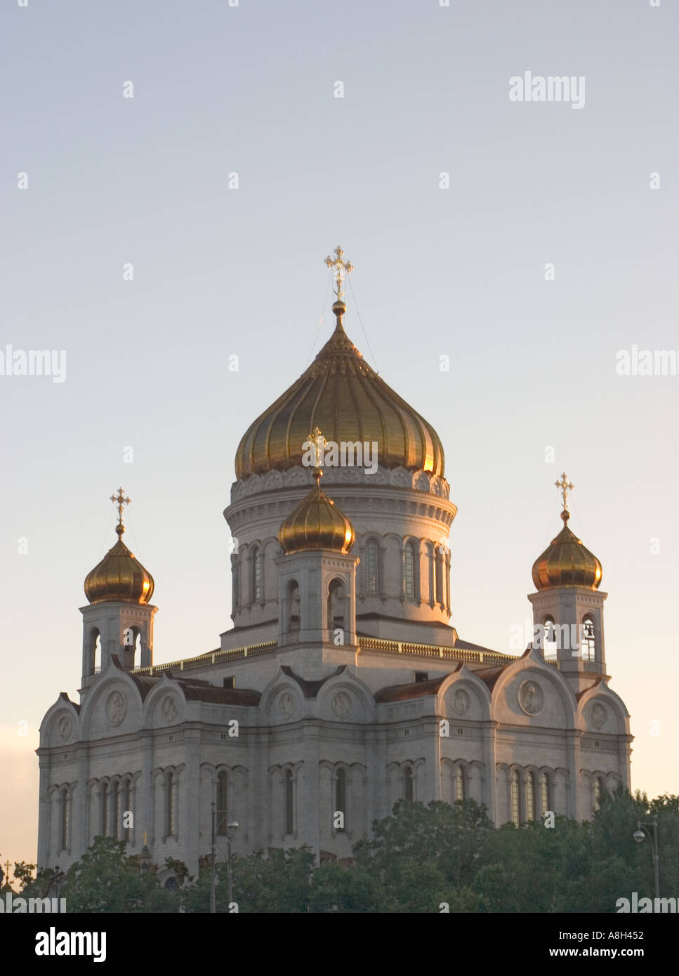 Kathedrale von Christ der Retter-Moskau Stockfoto