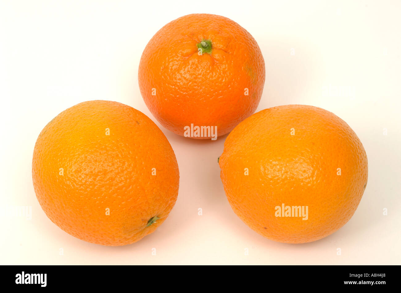 Orangen-Supermarkt gekauft und in einem normalen Geschäft Zustand Stockfoto
