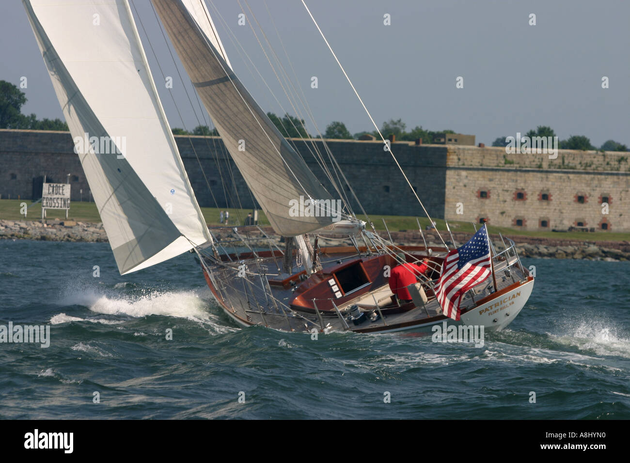 Kreuzfahrten in Newport, Rhode Island, USA Stockfoto