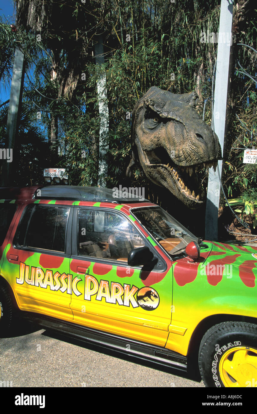 Universal Studios Orlando Jurassic Park Stockfoto