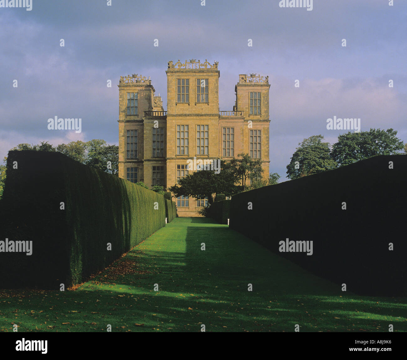 Hardwick Hall, Derbyshire Stockfoto