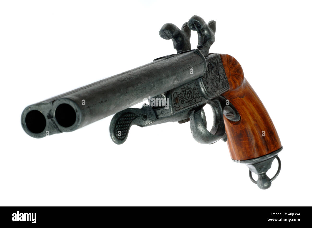 Antik Gewehr Pistole Stockfoto