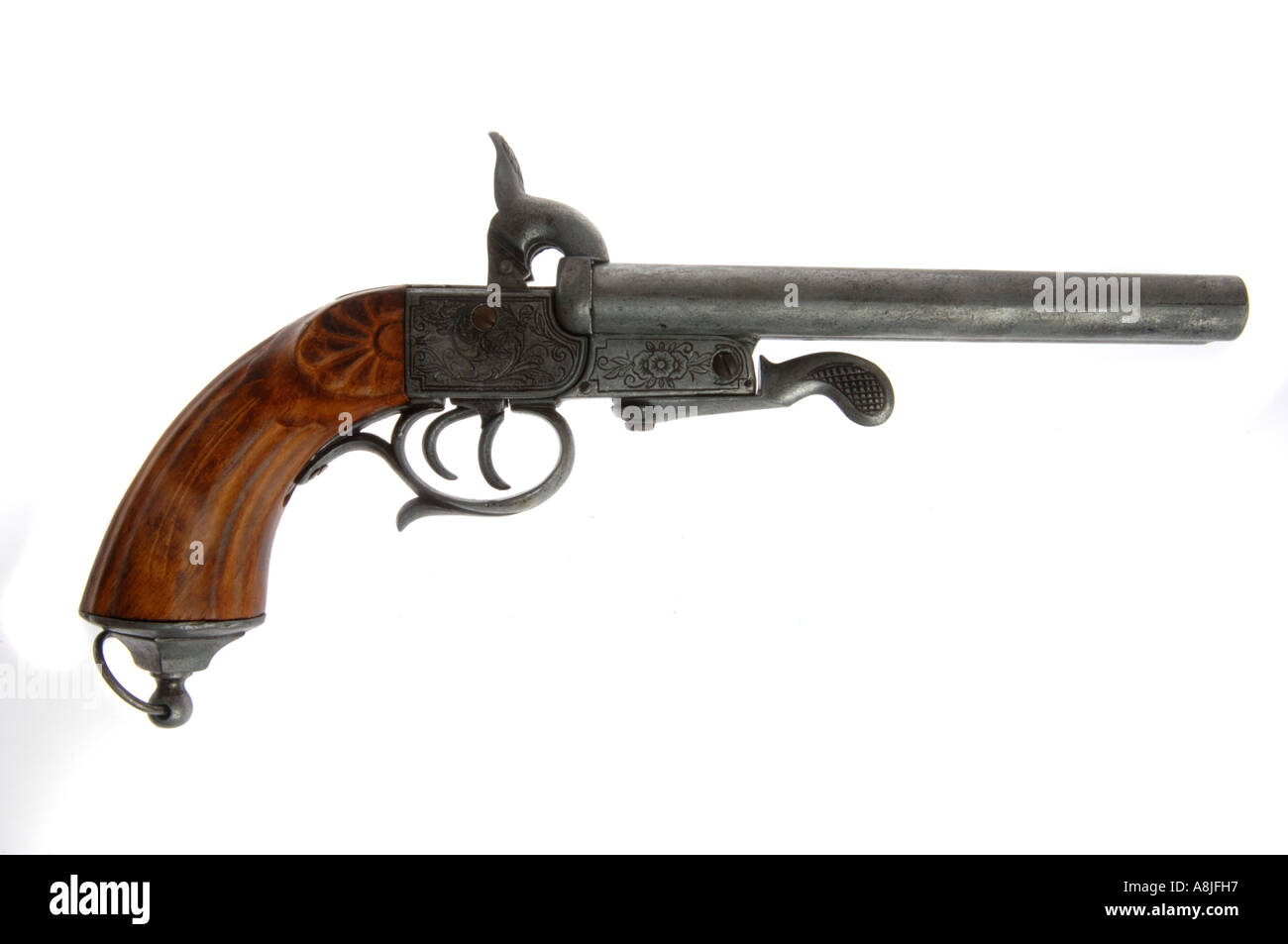 Antik Gewehr Pistole Stockfoto