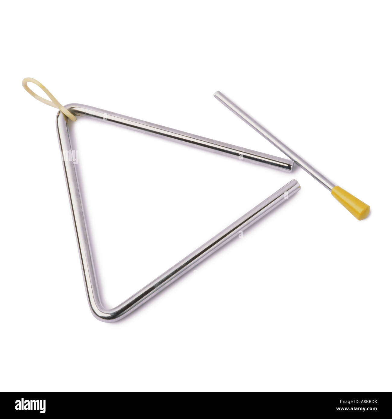 Ein musikalisches Dreieck Stockfoto