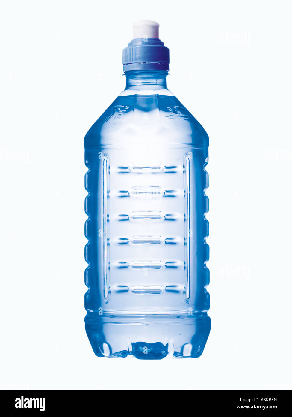 Eine Mineralwasserflasche Stockfoto