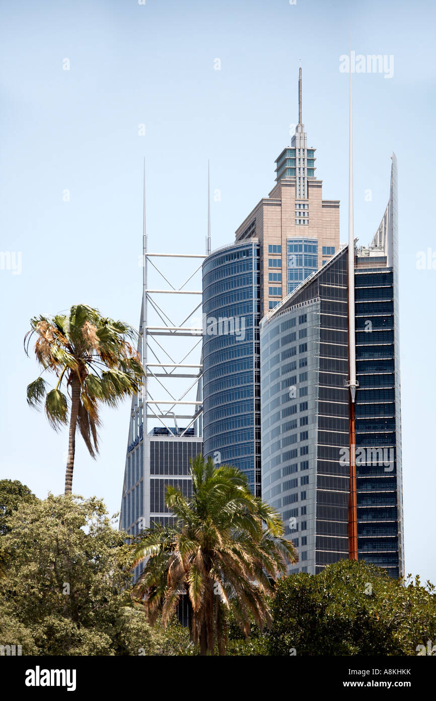 Stadtzentrum Bezirk Geschäftsstelle in Sydney New South Wales NSW Australia Stockfoto