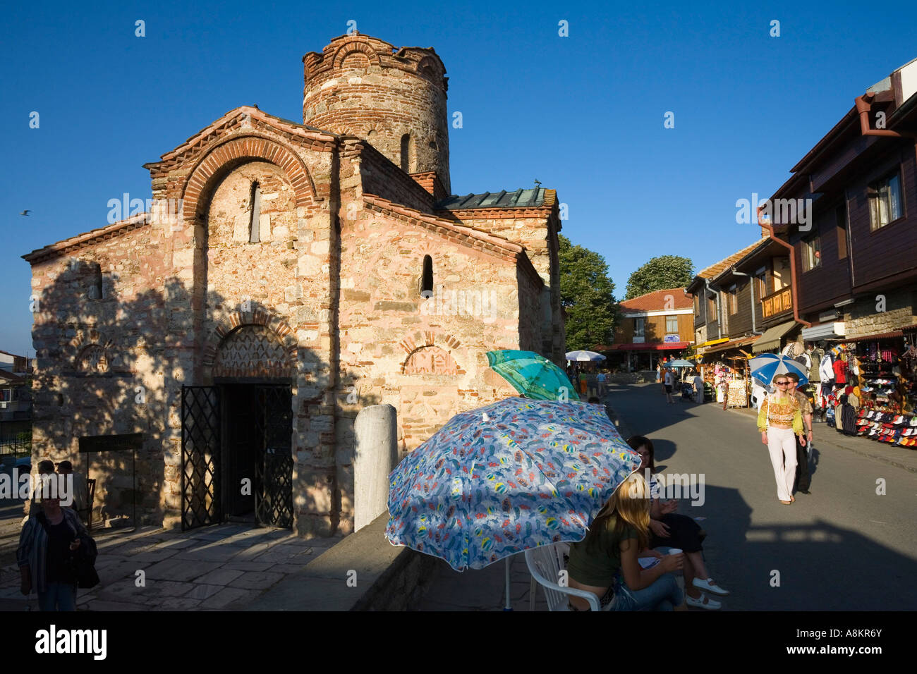 St. Johannes der Täufer Kirche Nessebar, Bulgarien Stockfoto