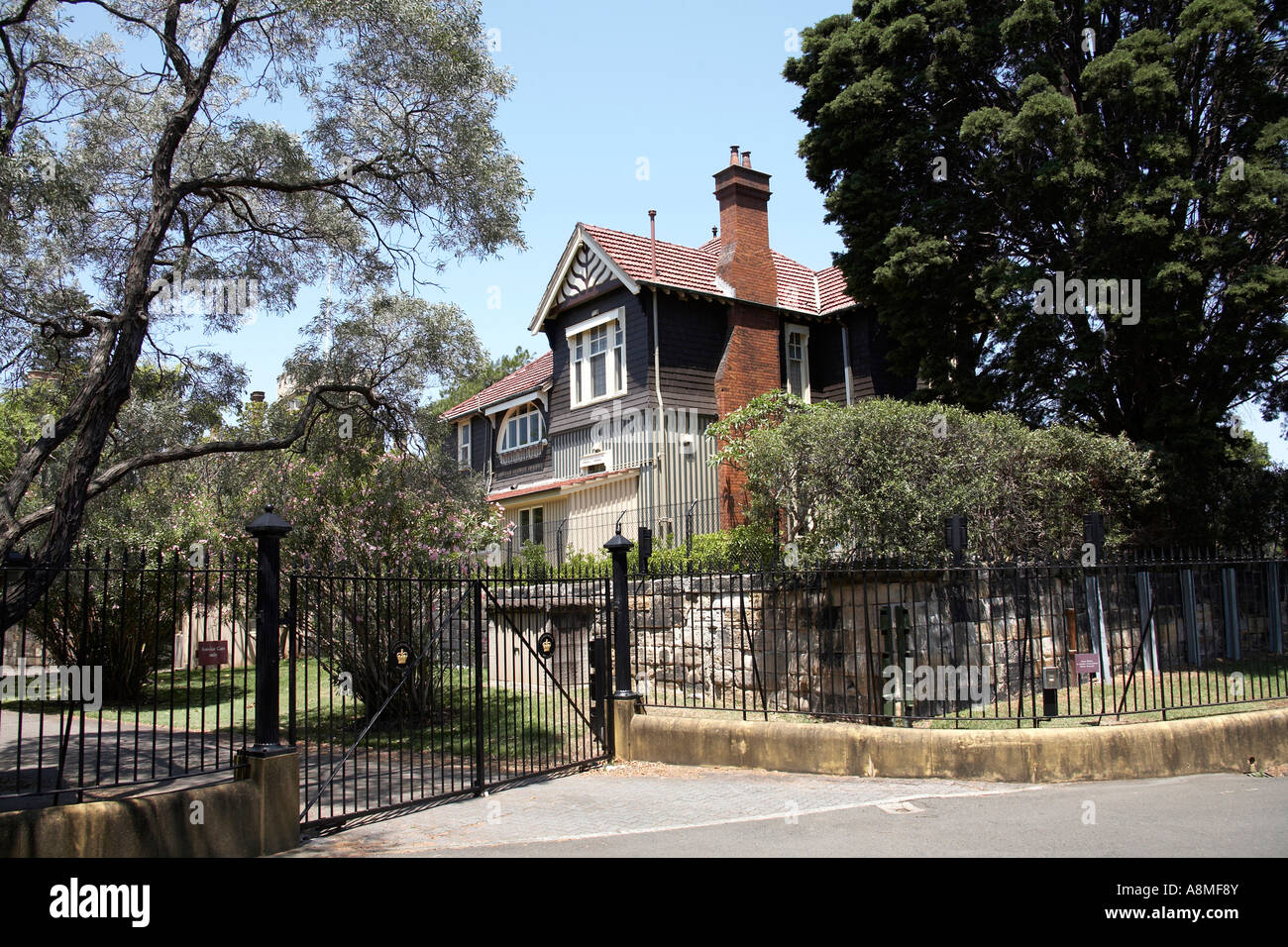 Government House in Sydney New South Wales NSW Australia Stockfoto