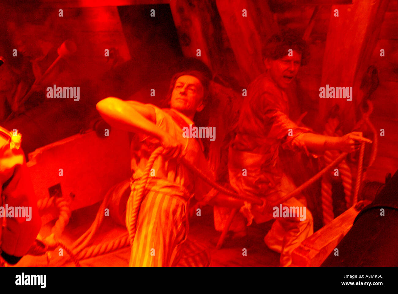 Rear Admiral Lord Nelson re Erlass des Todes Stockfoto