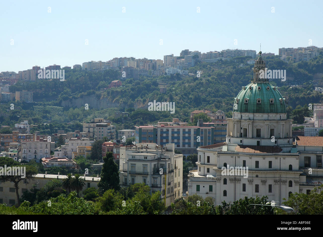 Skyline von Naples Stockfoto