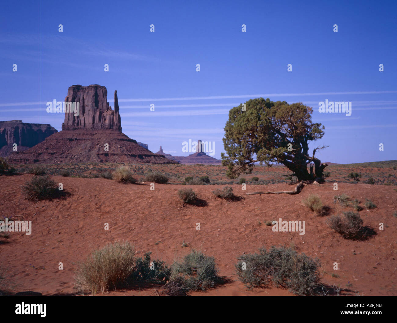 Monument Valley rechten Handschuh Stockfoto