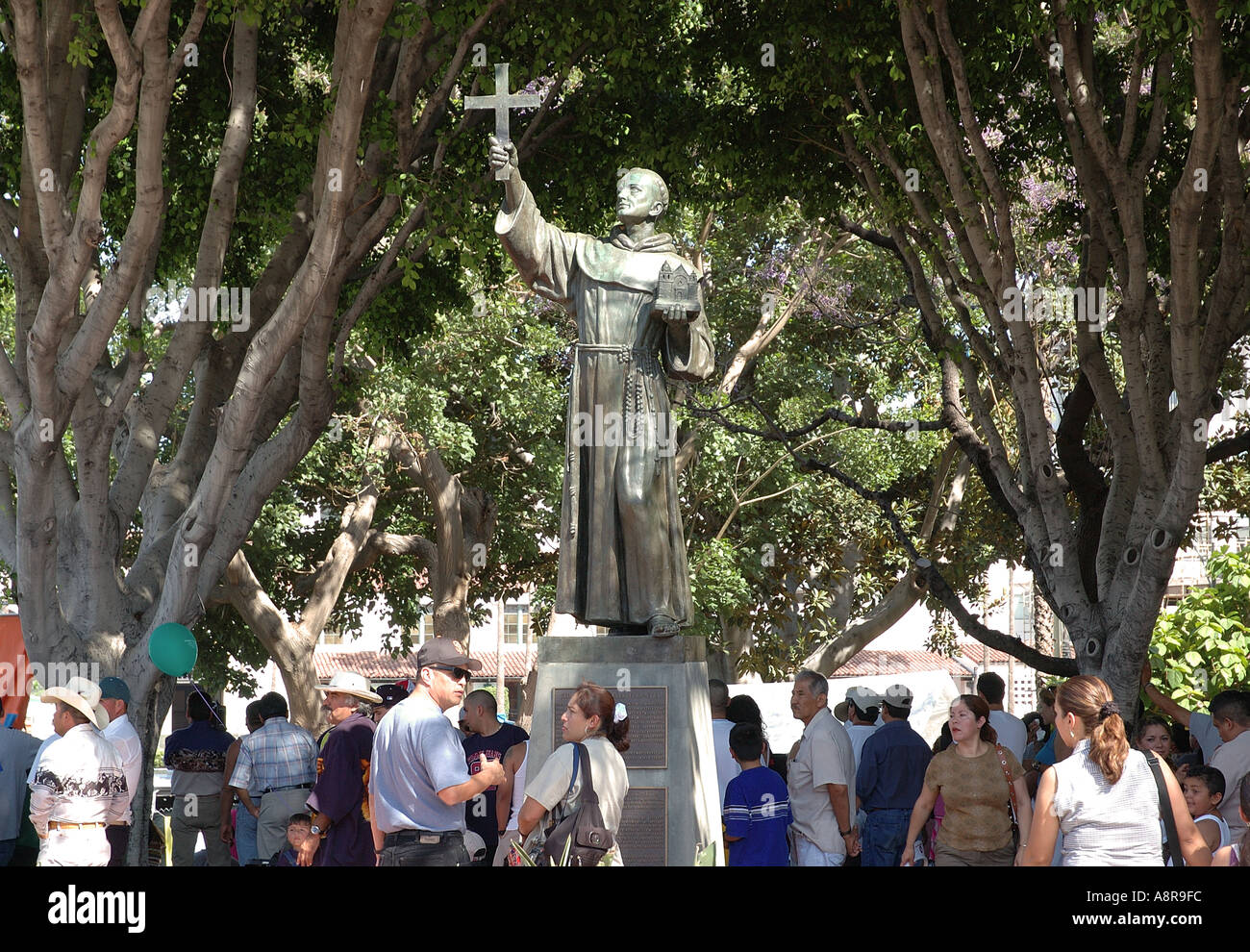Olvera Street Plaza Los Angeles CA 1 Stockfoto