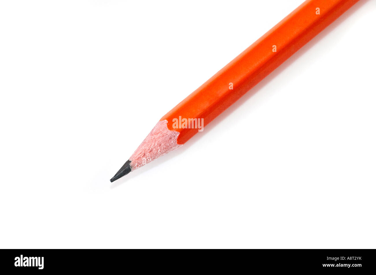 Roter Stift Schreibgeräte Stockfoto