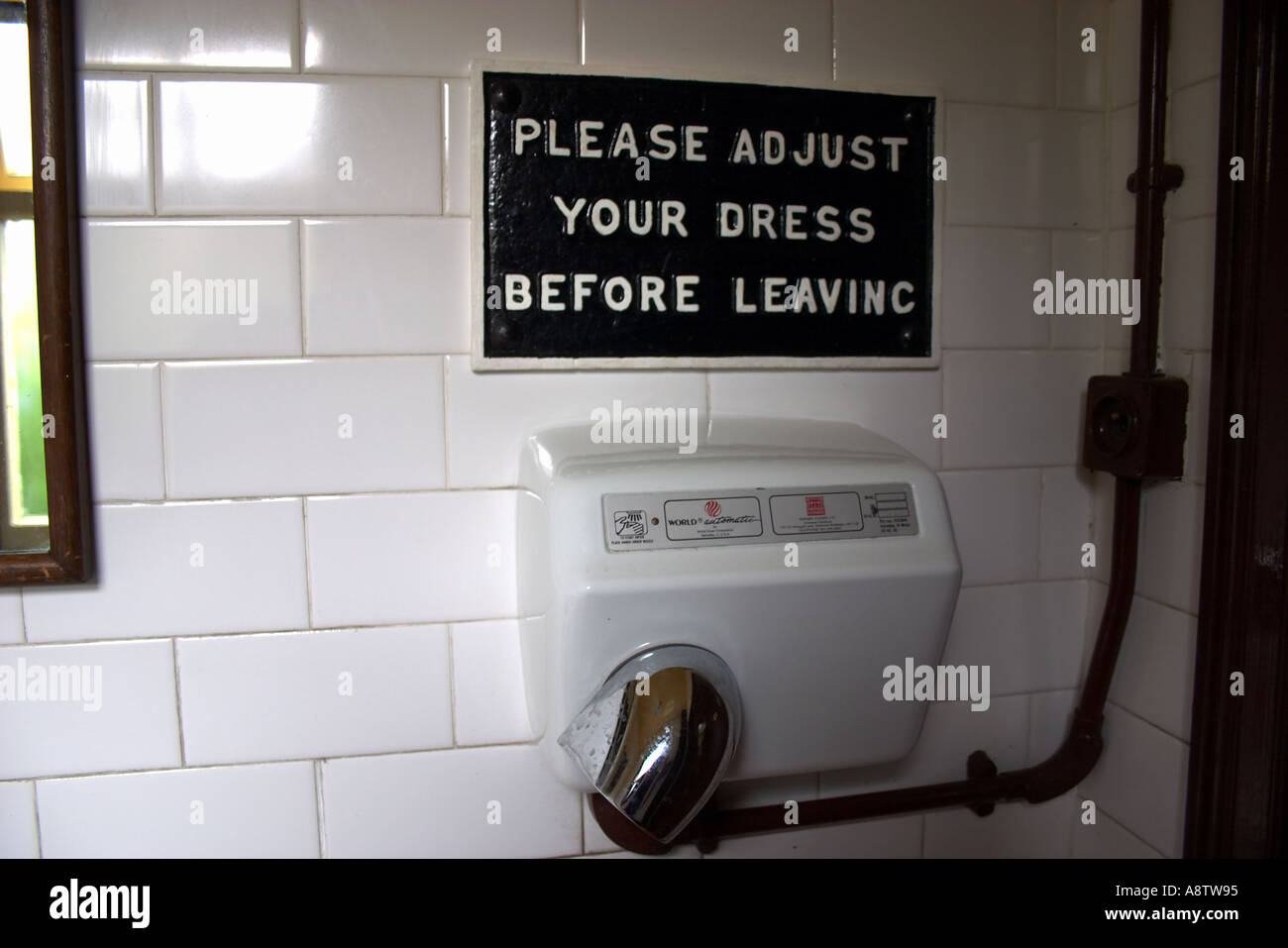 Train Station-Carrrog Nord-Wales Stockfoto
