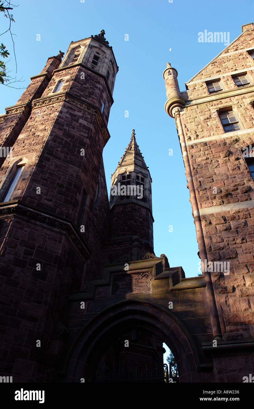 Yale University Architektur New Haven Connecticut Stockfoto