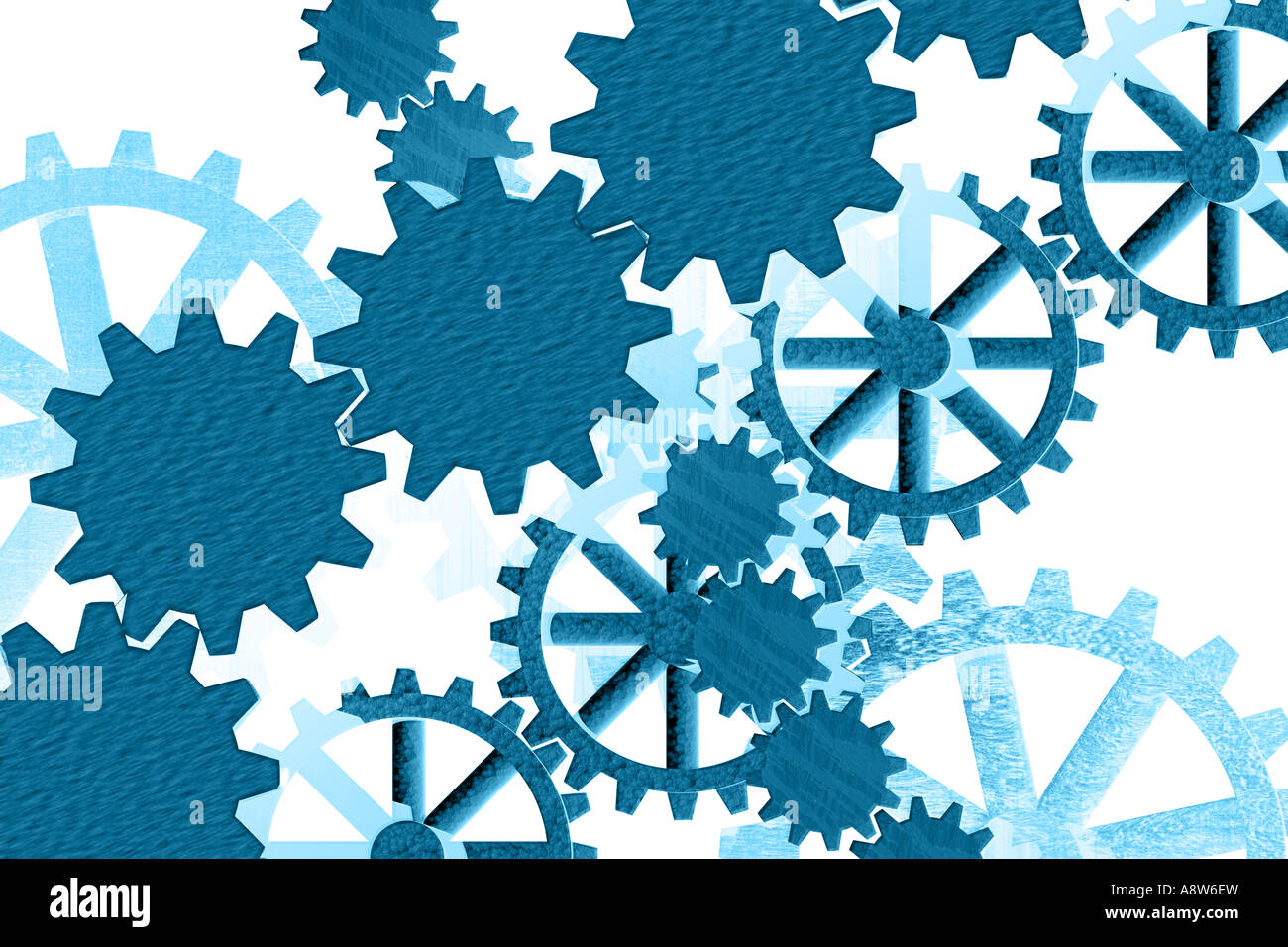 Zahnräder Stockfoto