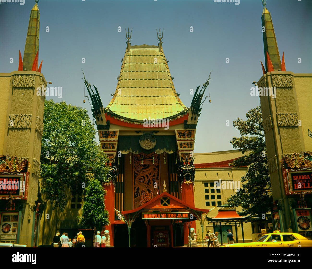 Manns Chinese Theater in Hollywood Kalifornien Stockfoto
