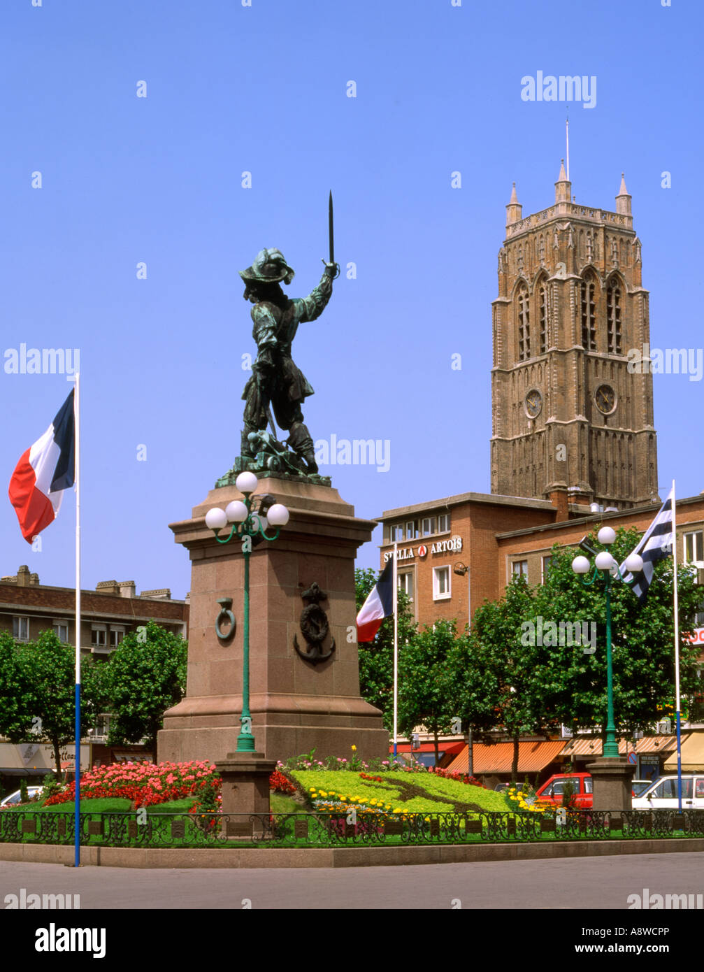 Frankreich. Nord. Dünkirchen. Hotel Jean Bart Stockfoto