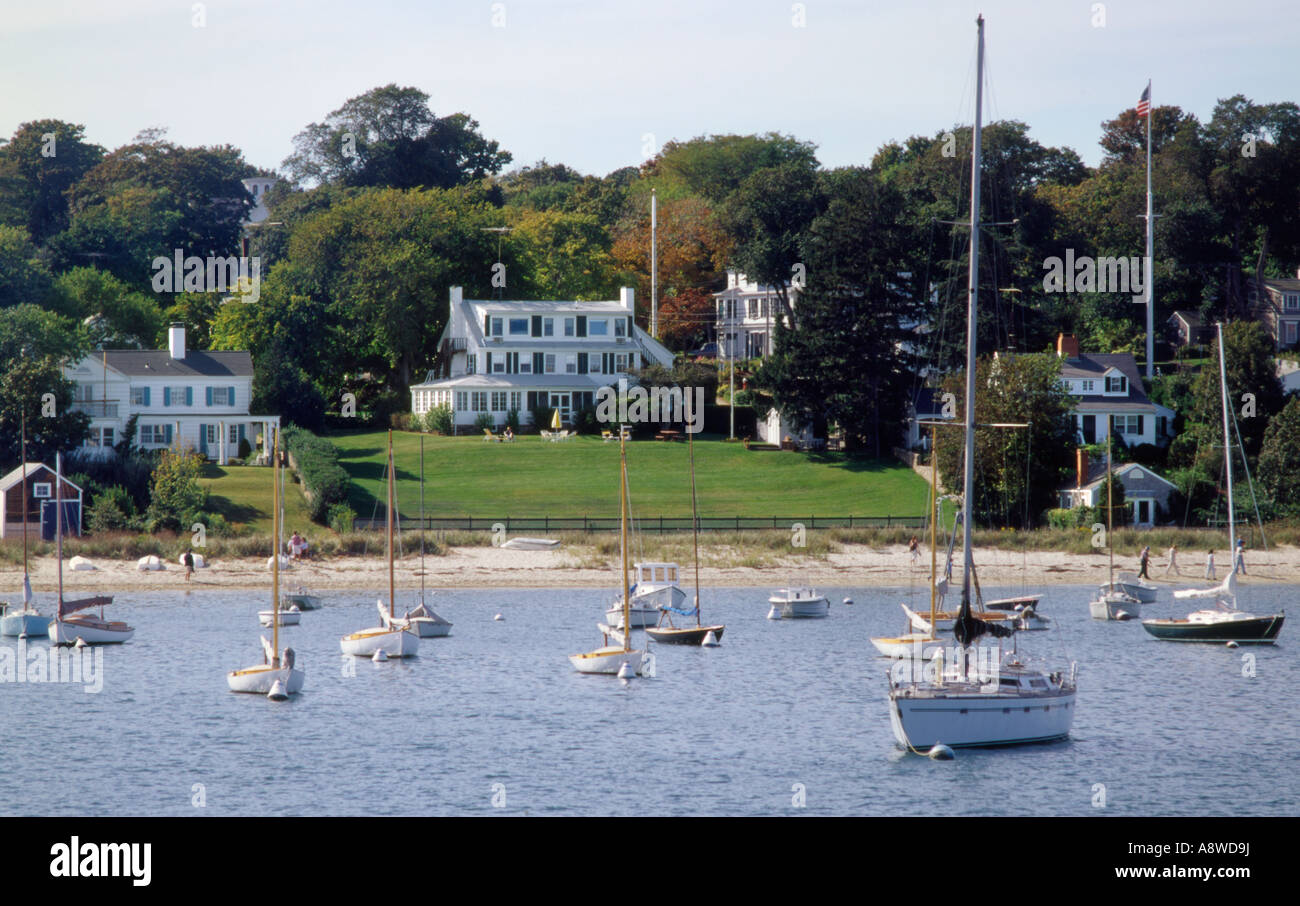 USA. Massachusetts. Martha's Vineyard. Vineyard Haven Stockfoto