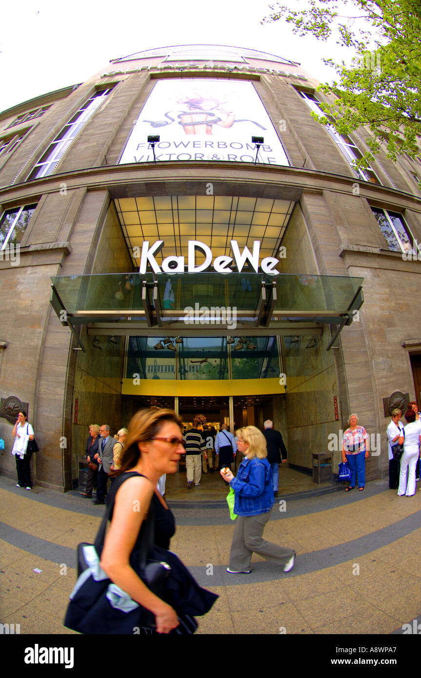 Kaufhaus der westens KaDeWe Berlin Deutschland Kaufhaus der westens