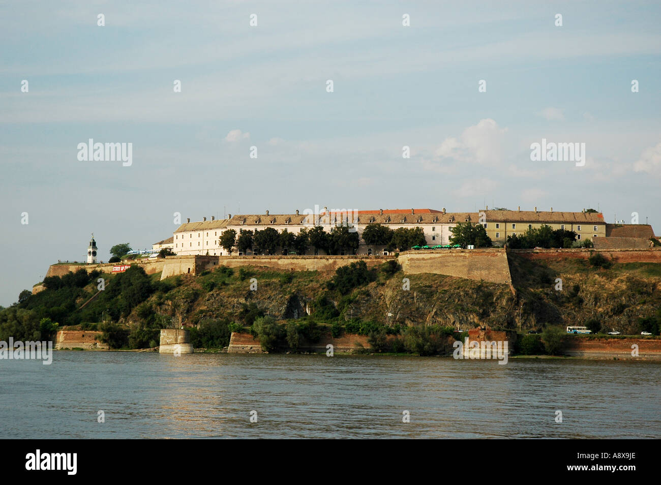 Festung Petrovaradin, Novi Sad, Serbien und Montenegro Stockfoto