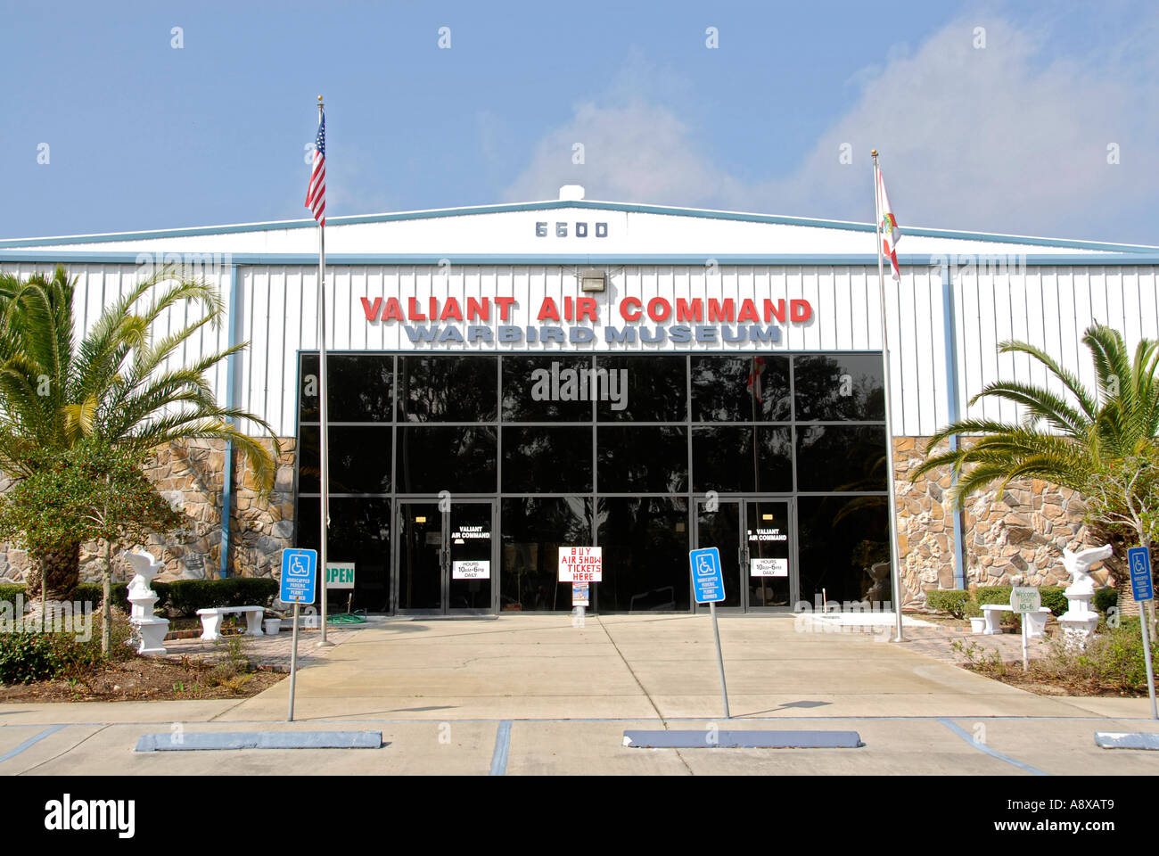 Valiant Luft Befehl Warbird Museum Titusville Florida FL Stockfoto