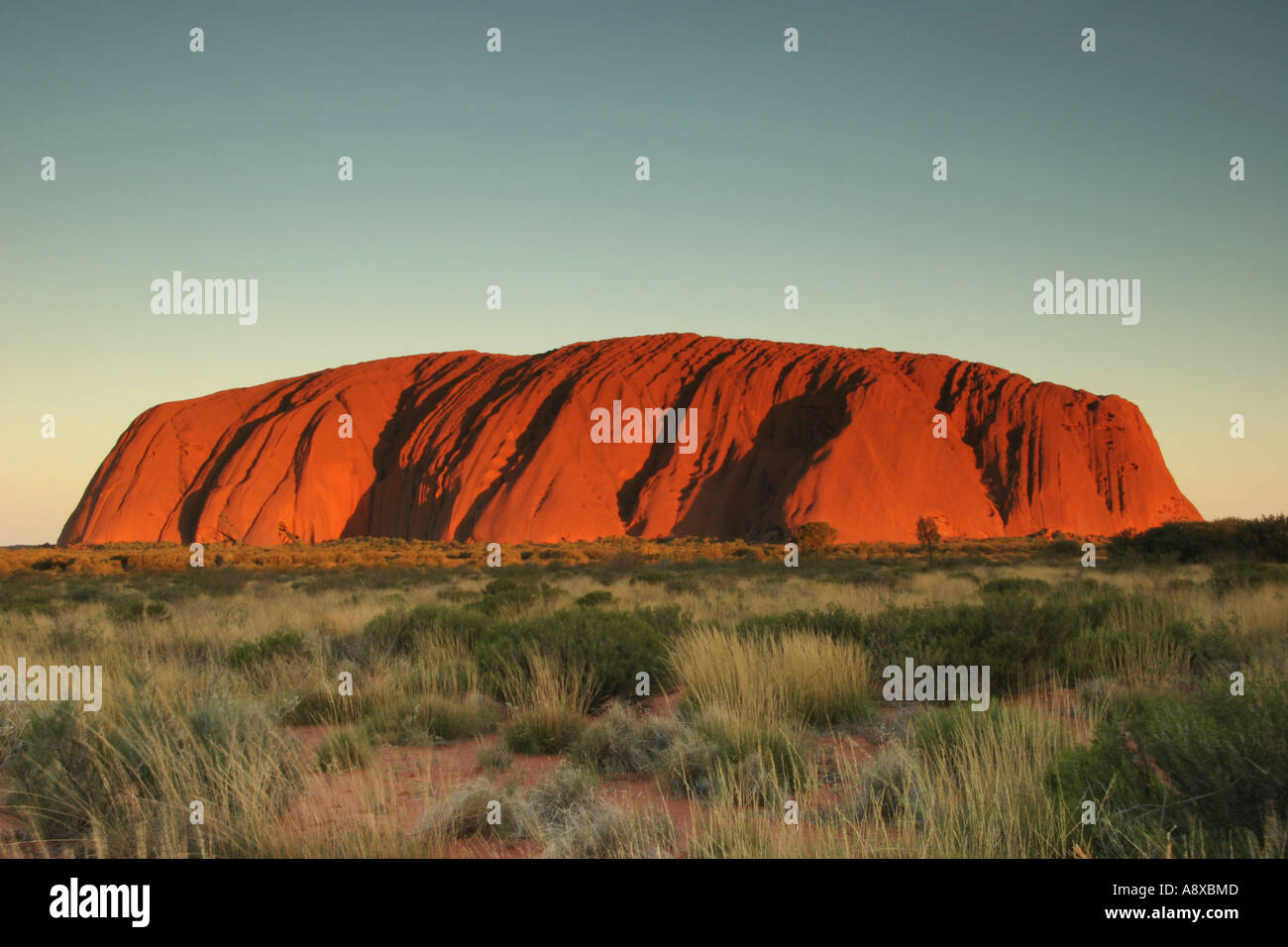 Uluru im Northern Territory Australien Stockfoto