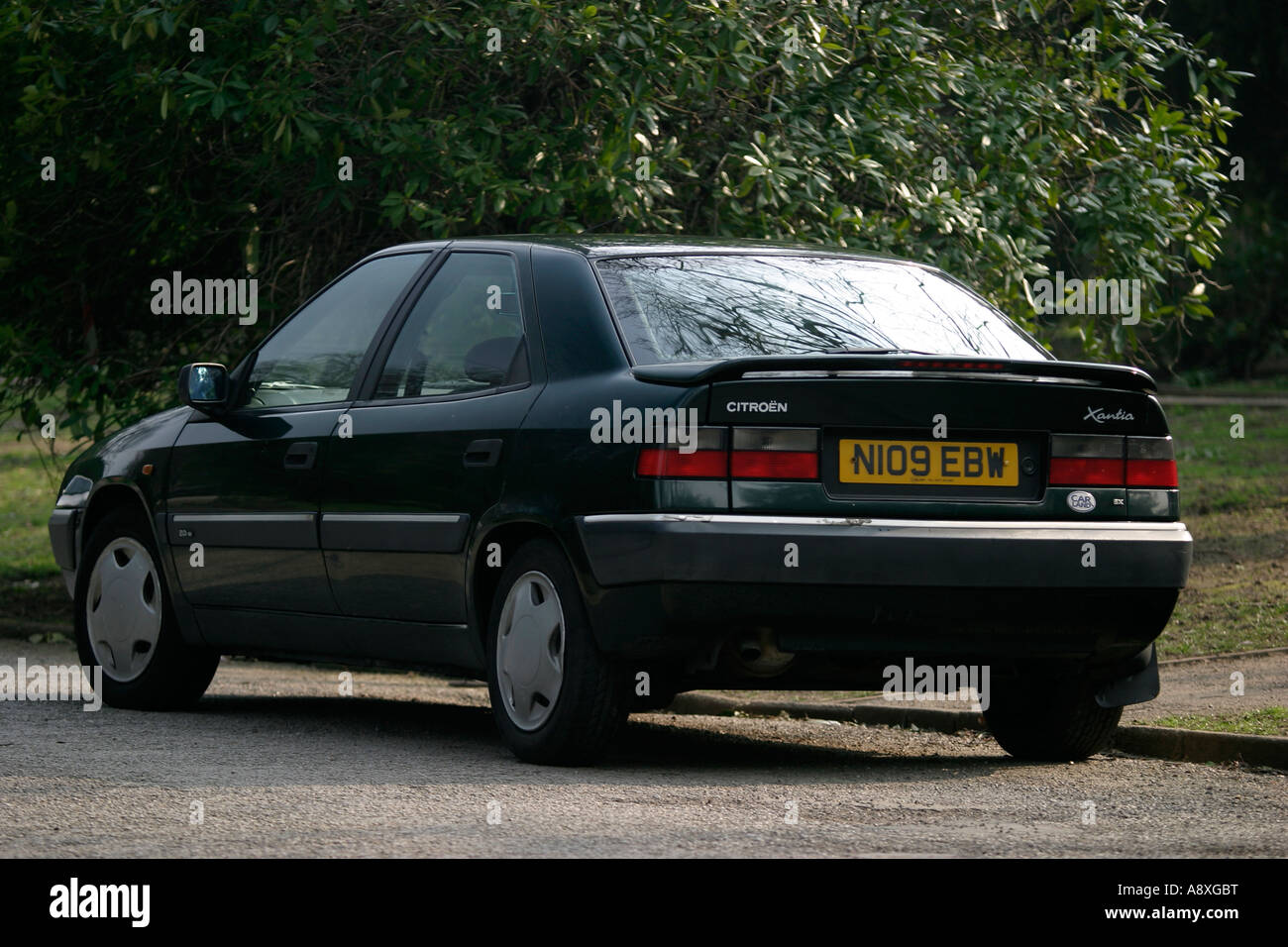 1996 grün Citroen Xantia 2. 0i Stockfoto