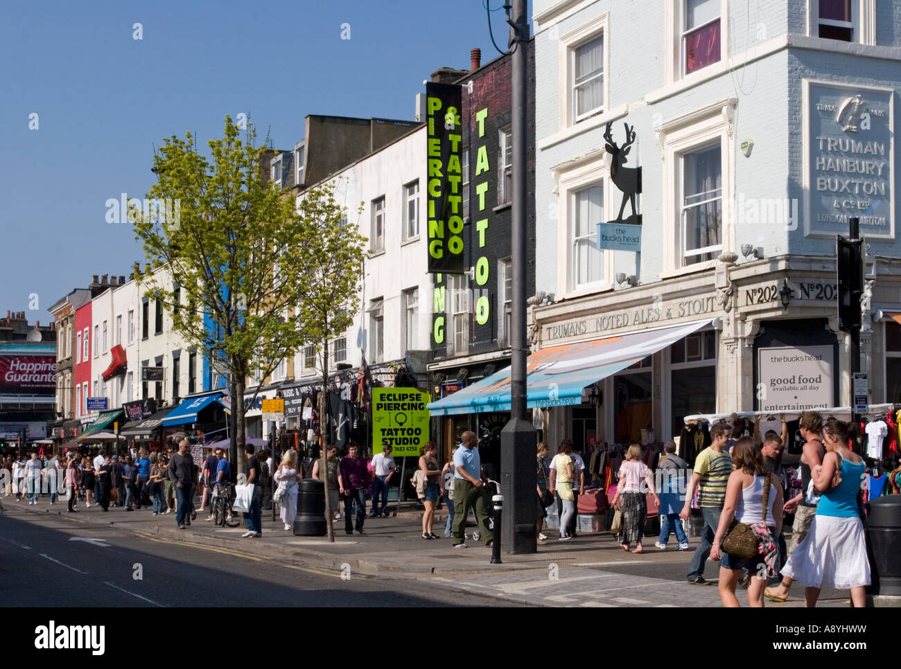 Camden Town High Street - London Stockfoto